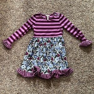 Matilda Jane Purple and Blue Ruffled Tiered Sundress